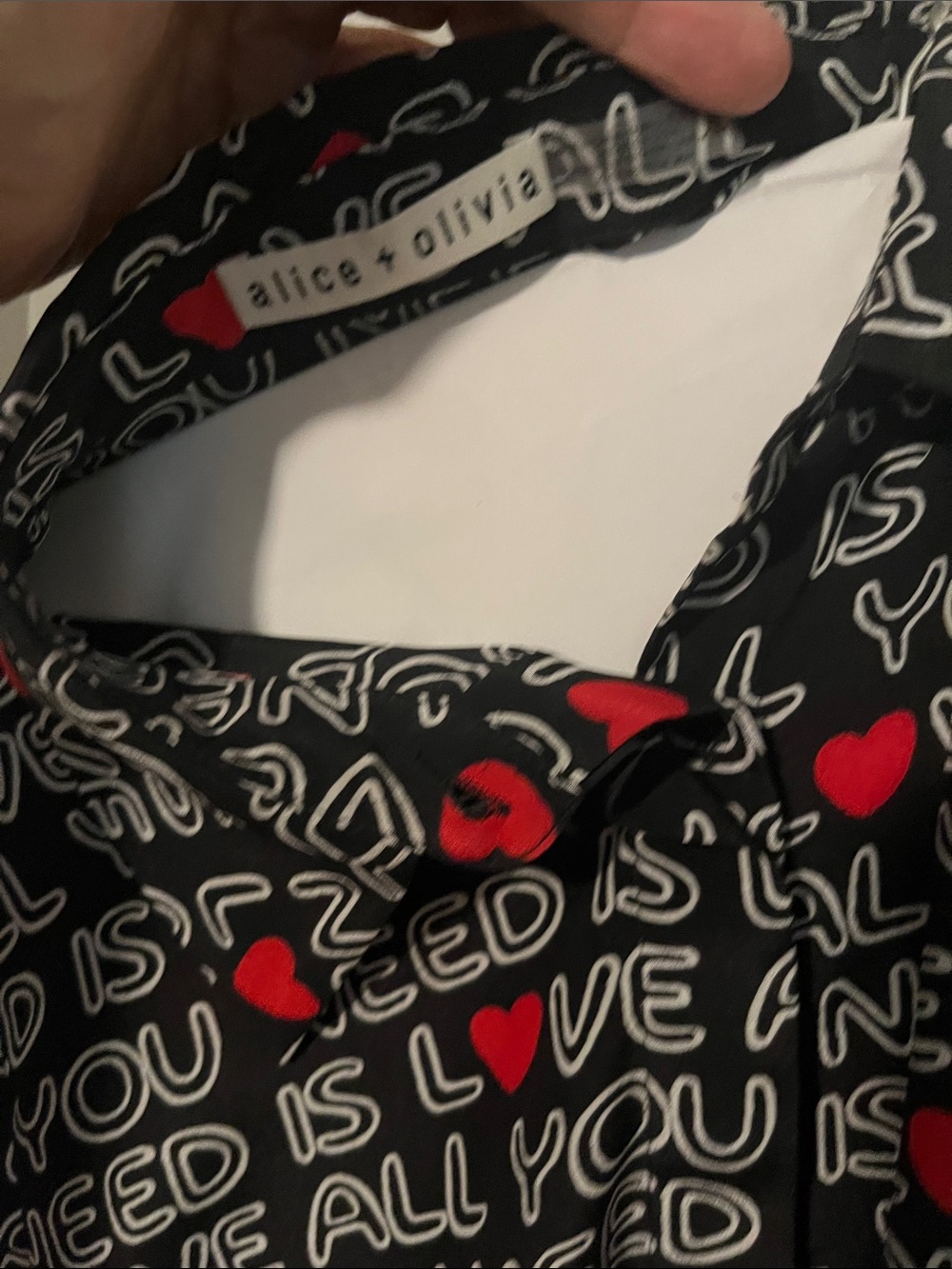 Alice and Olivia silk blouse - Picture 2 of 3